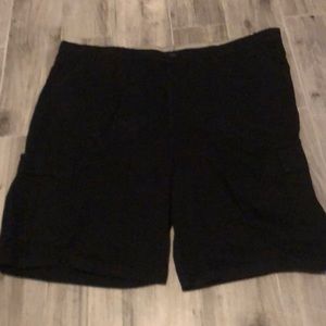Black wrangler cargo shorts